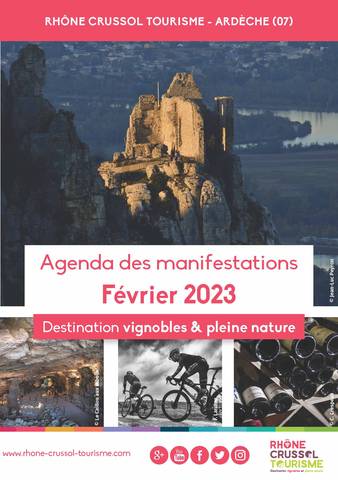 Rhône Crussol - Agenda Février 2023