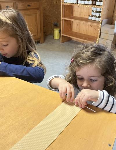 Les Secrets de la Ferme : "Atelier bougies"
