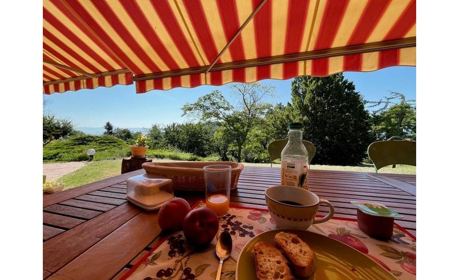 Terrasse du gîte