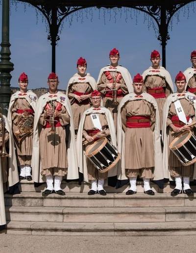 Concert de la fanfare du 1er  régiment de Spahis de Valence