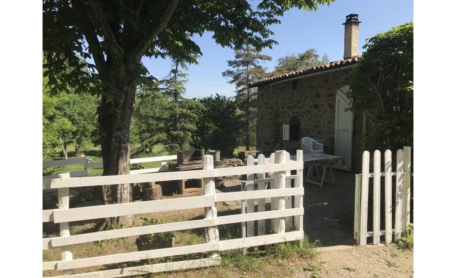 Terrasse fermée du gîte