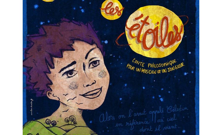 Affiche La Tête sur les Étoiles