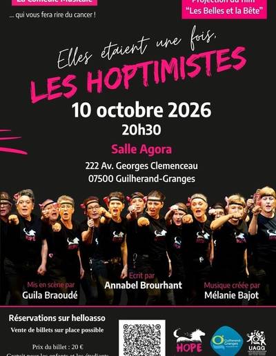 Comédie musicale "Elles étaient une fois… Les Hoptimistes !"