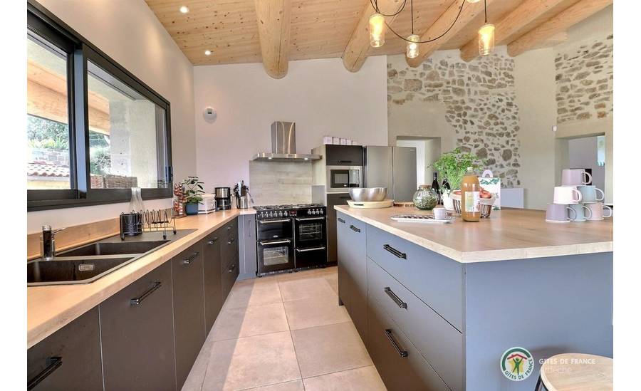 Cuisine moderne et fonctionnelle